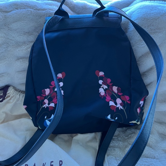 Ted Baker London Peppermind Floral Drawstring Backpack
